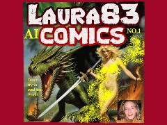 Laura83 AI Comics Cover by Dumbcomics