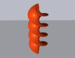 3D pipes sample: helicoidal