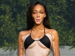 Winnie Harlow - Black Bikini by FreeBasegfx