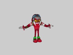 Knuckles the Echidna (Ingame) by Unfortunately