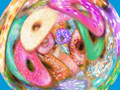 Doughnut world#1 by Freeranger
