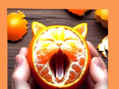 Orange Kitty by Jollygood