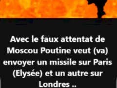 Missile Sur Paris Dans Les Heures Qui Viennent .. by Gobbo