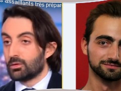 Le héros Au Sac à Dos D'Annecy Est Jérôme Garro Journaliste TF1 by Gobbo