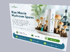Affordable Blue Meanie Mushroom Spores for Research Purposes by Qualitysporeonline