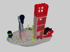 Lego Boat by Alain
