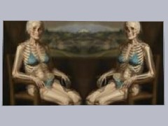 Mamie Prend un petit canon au troquet du cimetière Avec Sa Soeur Jumelle qui elle ne boit plus que des tisanes au gingembre pour booster sa libido défaillante .. by Gobbo