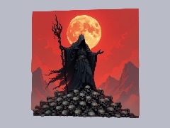 Skull mountain by Fantomas