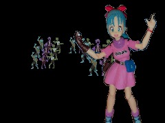 BULMA AND THE ZOMBIES by Floydlewis