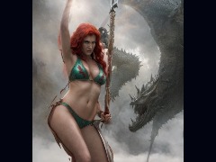 Red Sonja by Dumbcomics