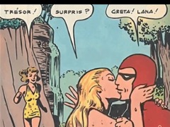 Le Fantôme s'embête pas avec les femmes, une dans chaque pot by Gobbo