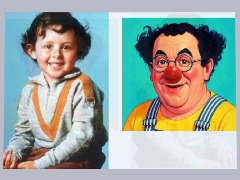 Chirac ordure criminelle qui a tué Coluche pour disqualifier Mitterrand et devenir Président ..  Chirac Assassin .. by Gobbo