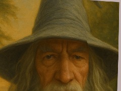 Gandalf with My Face by MikeCrosley