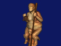 The Statue... by Chris