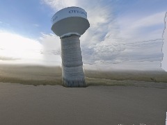 Water Tower And School by LandonMatt