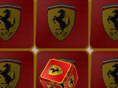 Ferrari Logo(p!Clrr)byPayoSosa1965+PxlCtBG+De-la-Gota-100 xlCtBG2x&Fnd.Rj.1500x1500+Efct.Artstc.Cmnt+PxlCtBG by 1965PayoSosa