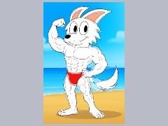 Toby muscle growth by Kazman42