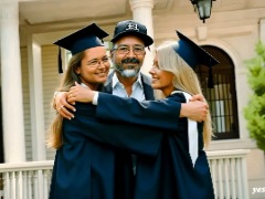 Phil with Katie & Courtney by Perkinsdavida69 Phil with Katie & Courtney by Perkinsdavida69