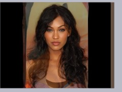 Meagan Good vs Megan Fox by FreeBasegfx