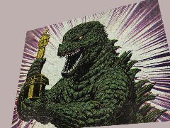 Godzilla wins Oscar by Dumbcomics