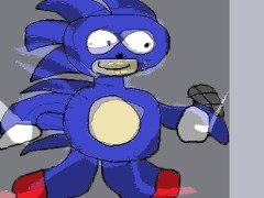 Sanic Becomes FNF'd by BlixerTheGamer